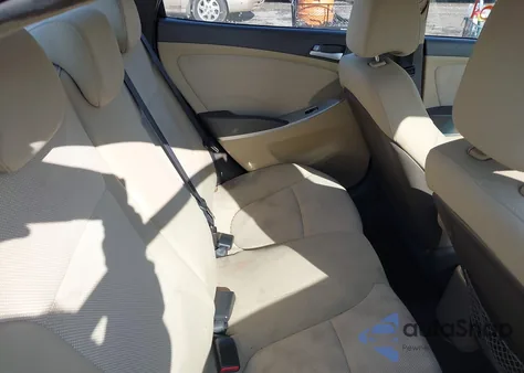 2013 Hyundai Accent Gls from USA, damaged, VIN KMHCT4AE2DU299426